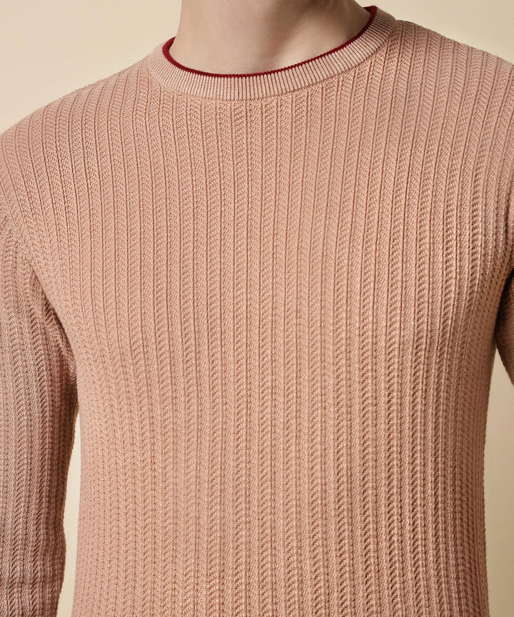 Fullsleeve Desert Rosewood Knit Tshirt Men - Vogue93