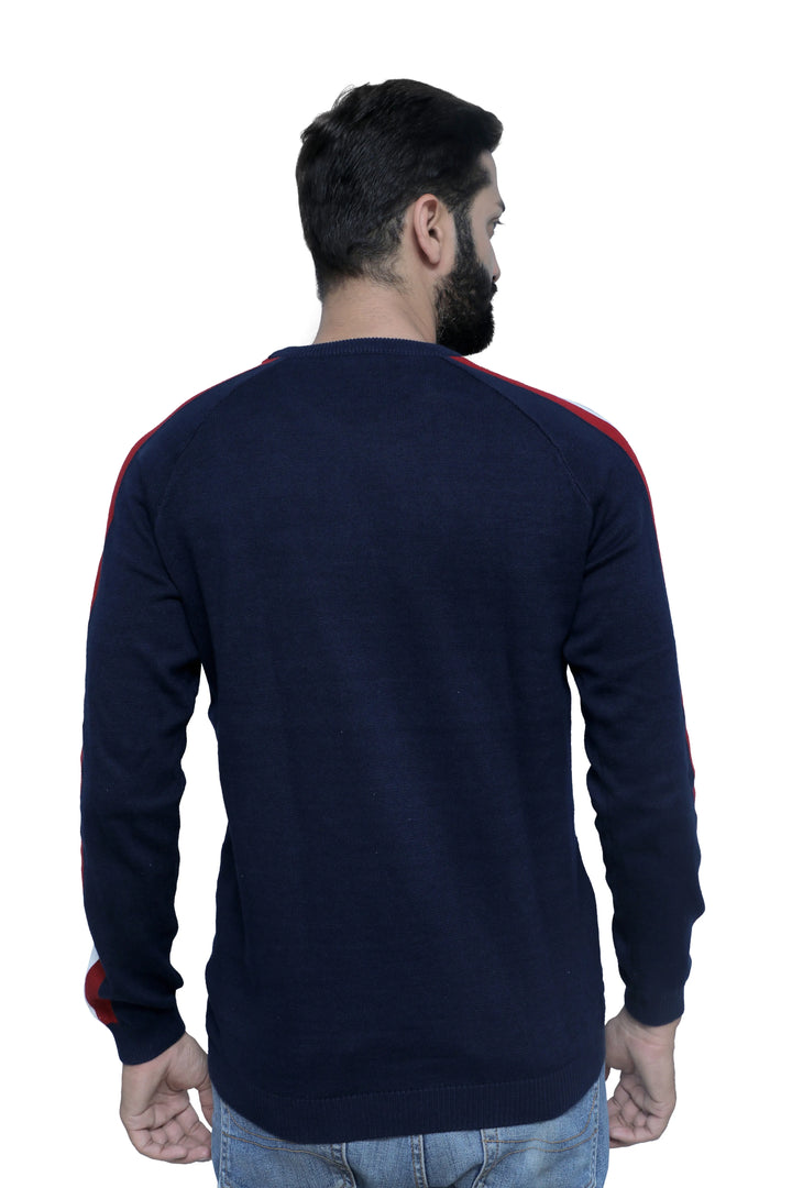 Knitted Tee Full Sleeve Twilight Navy - Vogue93